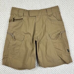 Helikon-Tex Urban Tactical Shorts Mens 32 Brown Cargo Ripstop Utility 8.5"